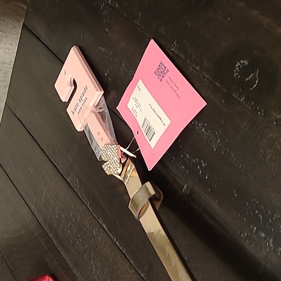 NWT KATE SPADE SIZE ♠️ XL METALLIC BELT - Picture 7 of 11